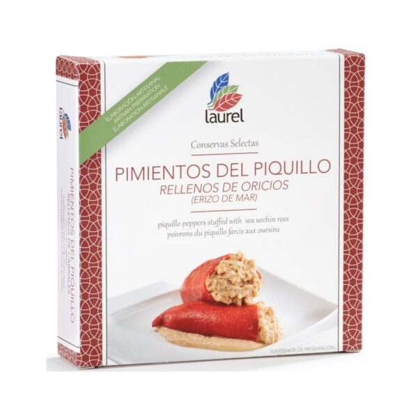 Pimientos del piquillo rellenos de oricios
