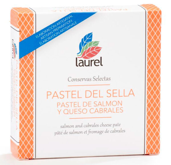 Pastel del Sella. Pastel de salmón y queso cabrales